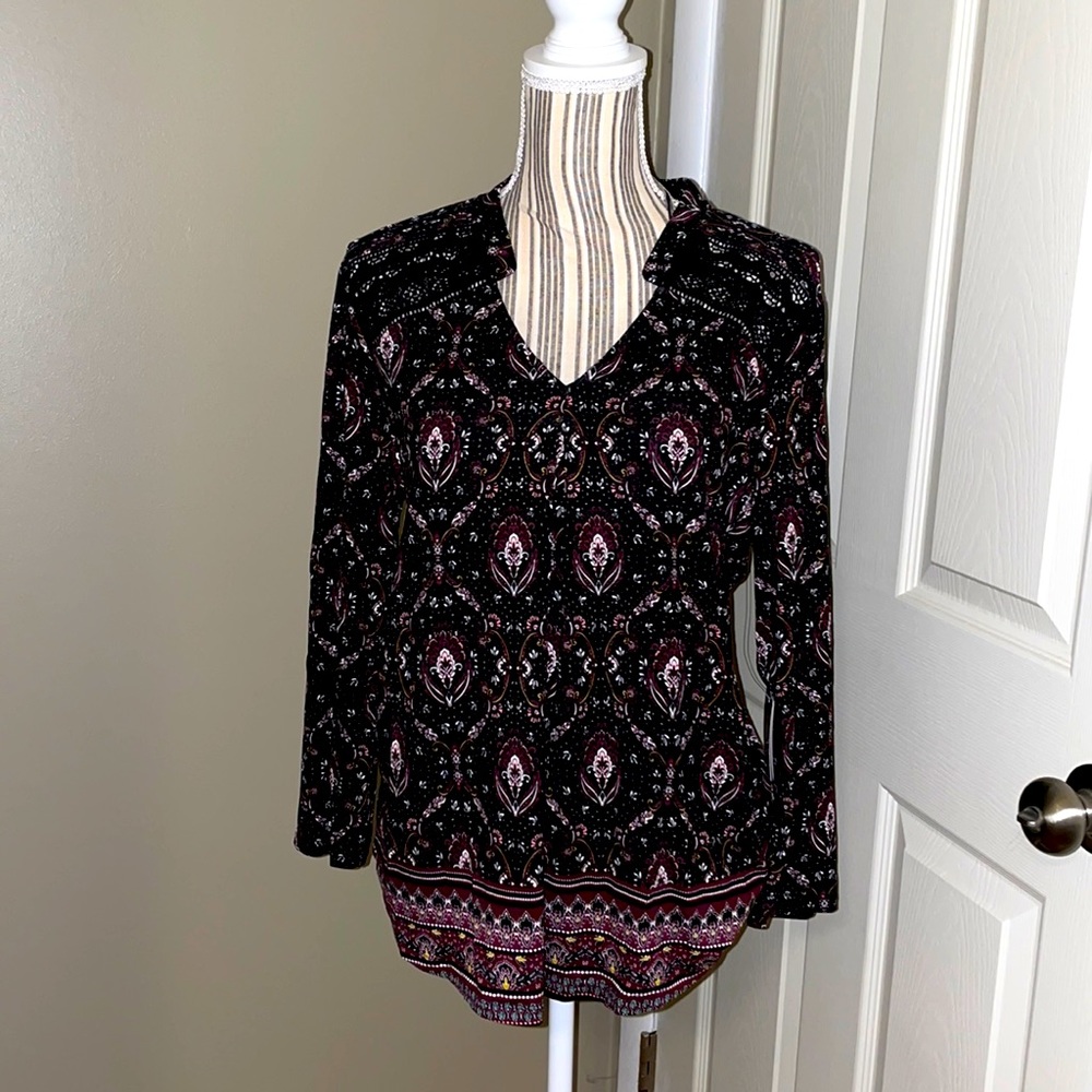 🛼 Daniel Rainn 🛼 3/4 sleeve knit top